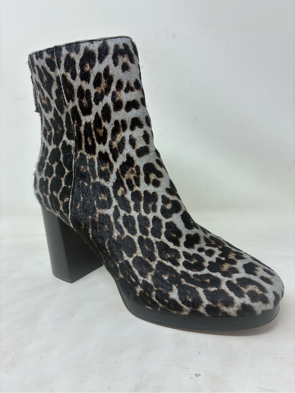 Sanctuary Razzle Leopard Print Block Heel Ankle Boots - Women's